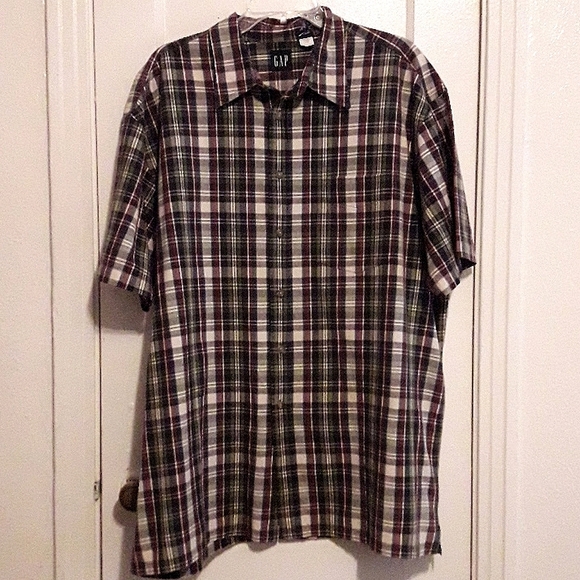 GAP BUTTON DOWN SHIRT L - Picture 1 of 4